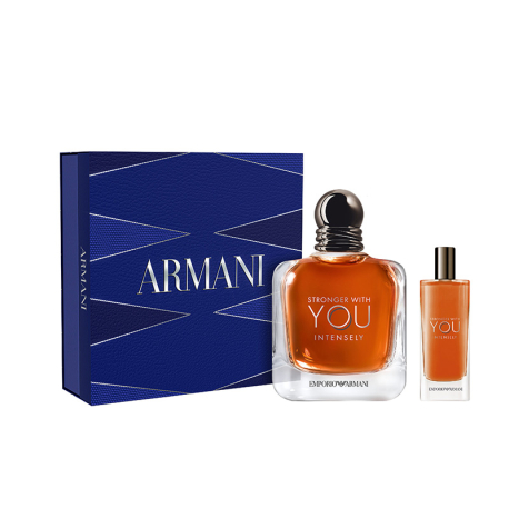 Armani Parfum Stronger with You Intensely Coffret - Eau de Armani Parfum Stronger with You Intensely Coffret - Eau de